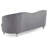 Jewel 90in Sofa, Gray