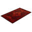 Tapis orange noué à la main de conception unique Holsworth