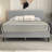 Walter Platform Bed with Adjustable Headboard-885719599-885719592