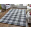 Andale Plaid Handmade Dhurrie Black/Charcoal/Gray Area Rug-1195804713