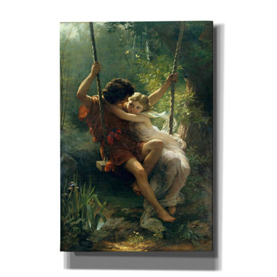 «Springtime» par Pierre Auguste Cot - reproduction sur toile tendue