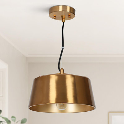 Luminaire suspendu tambour 1 lumière Cozine