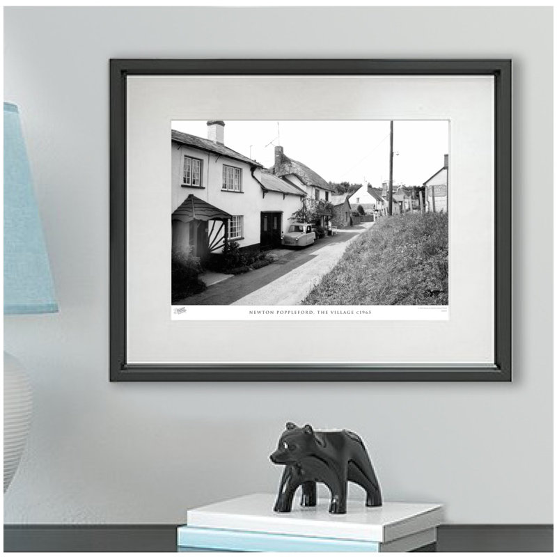 Newton Poppleford, The Village C1965 by Francis Frith - Single Picture Frame Print, 28cm H x 36cm W x 2.3cm D