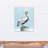 " Perched Pelican " Painting Print