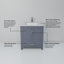 Meuble-lavabo l 30 po x P 22 po Jacques et comptoir en quartz blanc-66637664-112952852