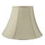 Abat-jour cloche en soie / shantung H 15 po x l 20 po (à visser)-122873827-35616589