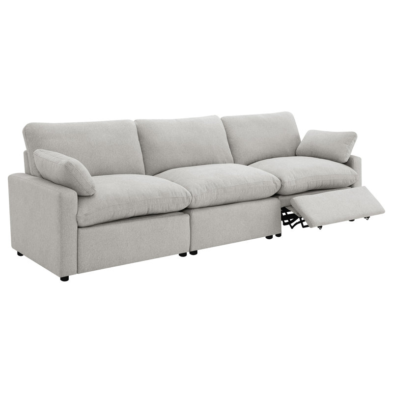 Hollander Grey Modular Power Reclining Sofa