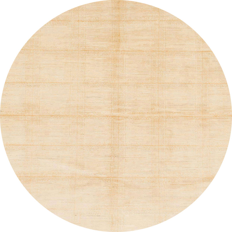 Tapis abstrait moderne 1555, Rond 6 pi