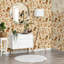 Julie Feels Home Collection Glitter/Shimmer Large Paeonia Flowers Wallpaper Roll-436768858