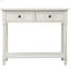 Console Trexm Daisy Series avec deux tiroirs et une tablette inférieure-118016867