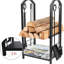 Barksdale 35.6cm W Metal Log Rack