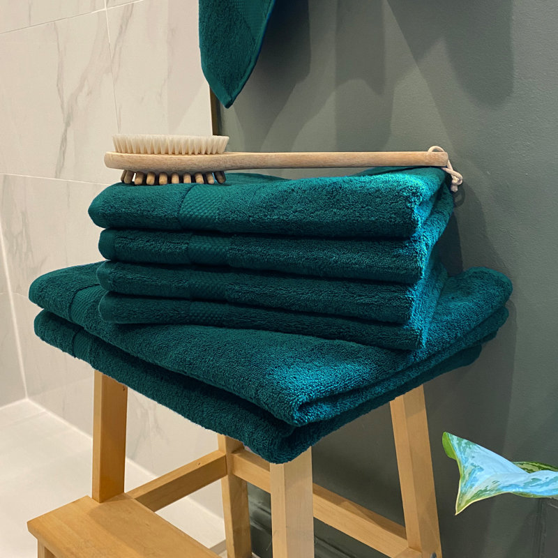 100% Cotton Plush Mulit-Size Set, Teal