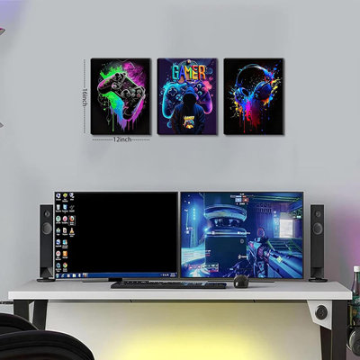 3 Piece Wrapped Canvas Print