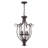 Aquala 4 - Light Steel Dimmable Lantern Geometric Chandelier-20317206