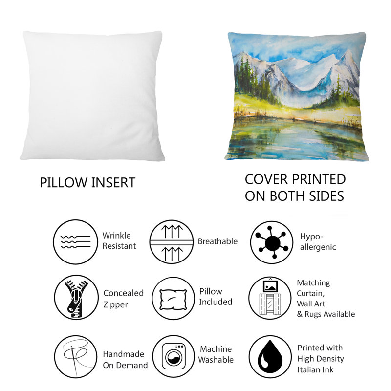 Coussin Blue Lake