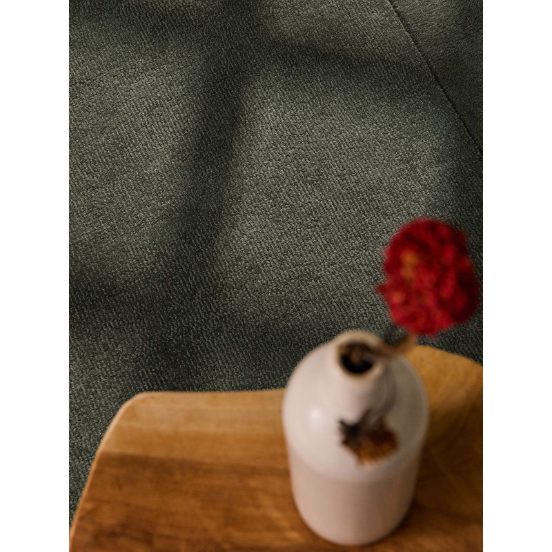 Villeroy & Boch Wool Rug Kivi Organic Shape - Soft Natural Living room Rug with Border, Handmade & Natural, Modern Design