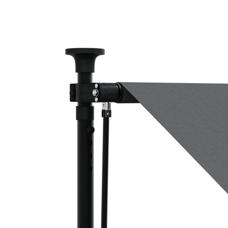 Replacement Fabric For Awning Valance, Solid Colour, 100cm W x 150cm D, Anthracite