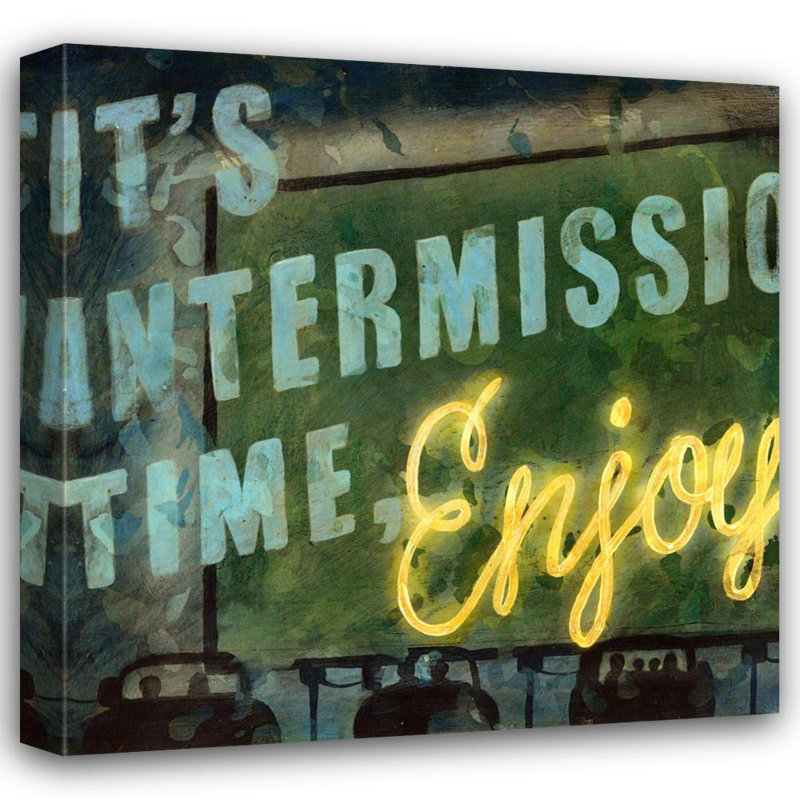 Intermission, H 36 po x l 36 po