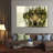 Wolf Head Silhouette Canvas Print-1317683687