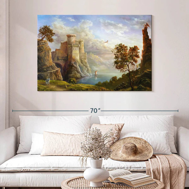 Lilie Fantasy Kingdom, 32" H x 48" W