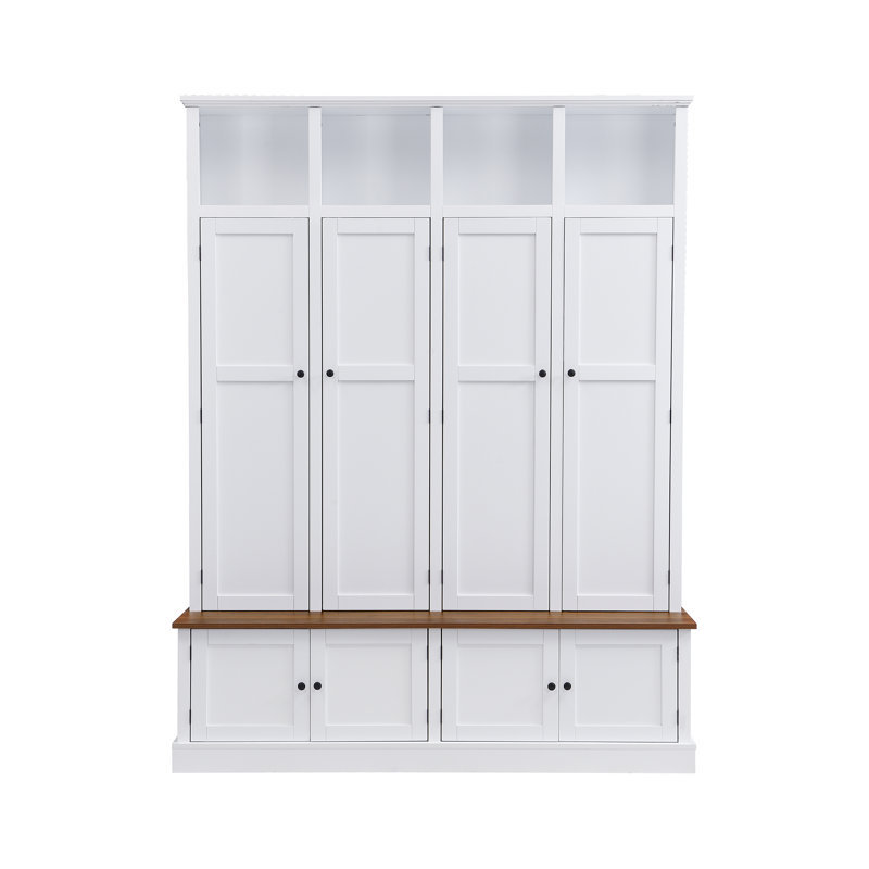 Multi-functional Hall Tree, Mdf, White