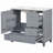 36" Bathroom Vanity with Ceramic Sink-1356470948