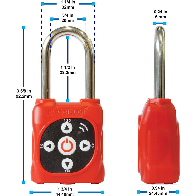EGeeTouch Padlocks