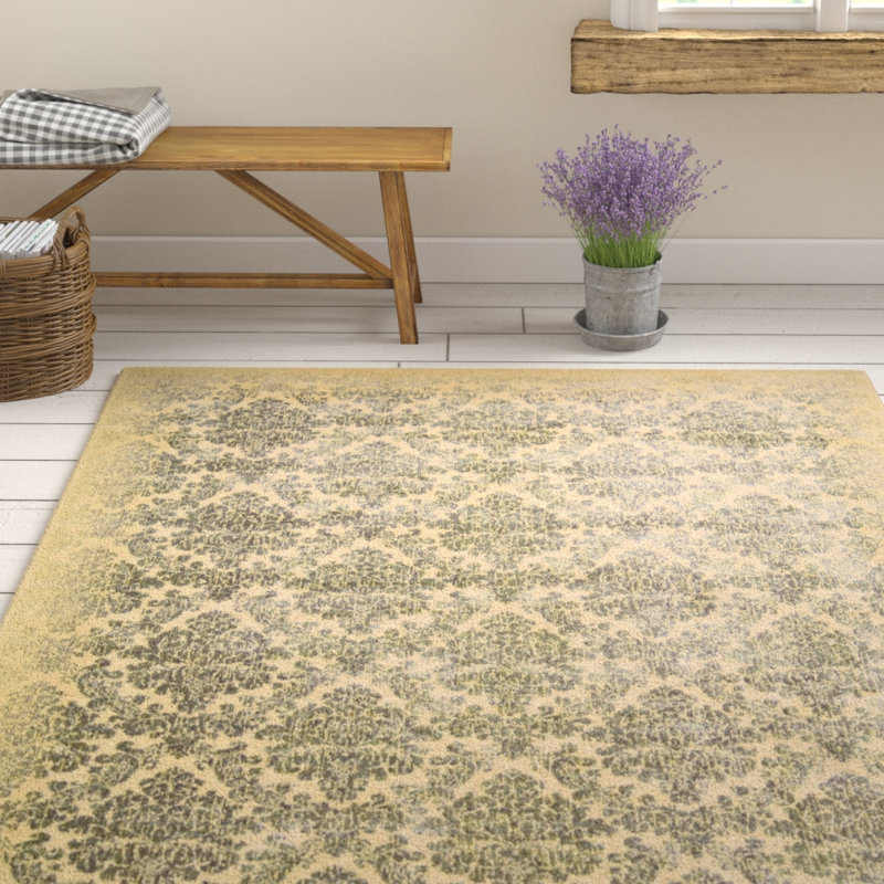 Angelo Cotton Ikat Indoor Rug, Rectangle 3'6" x 5'6"