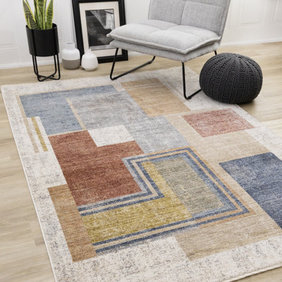 Tapis d'intérieur rouge Marquist