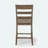 Charming Farmhouse Upholstered Wood Counter Stools Set For Stylish Spaces
