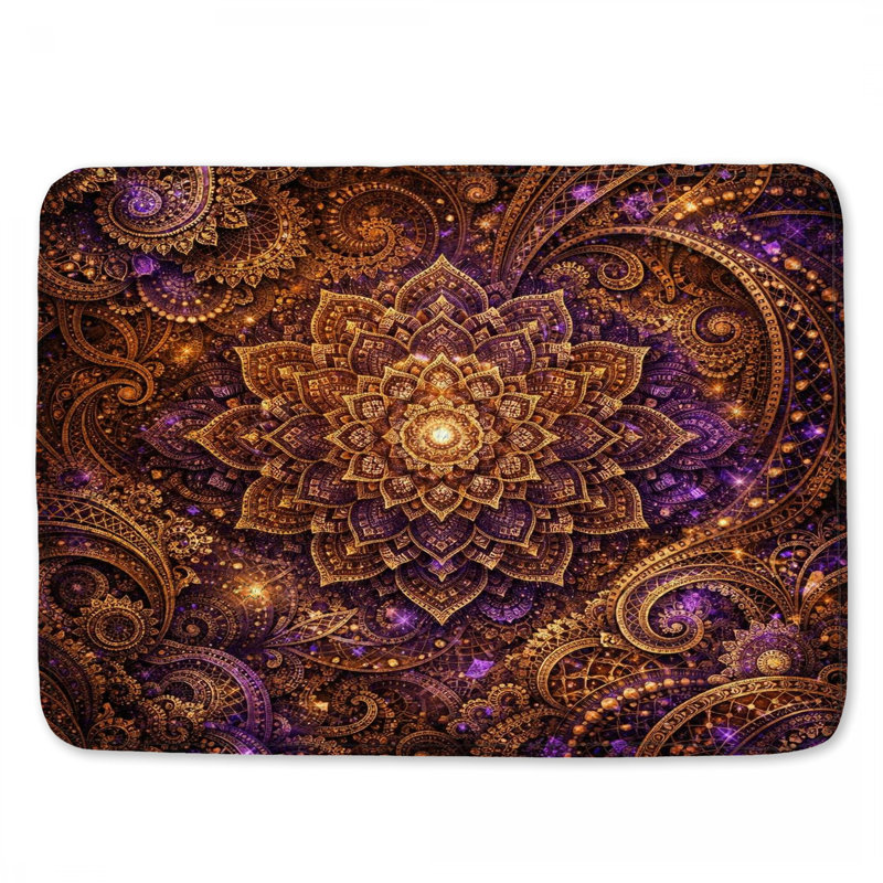 Tapis de bain Intricate Amitis, 34in W x 21in L