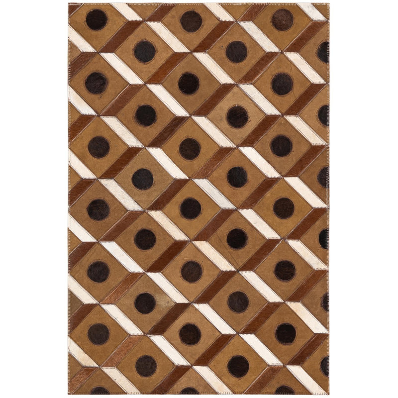 Tapis brun clair Jed