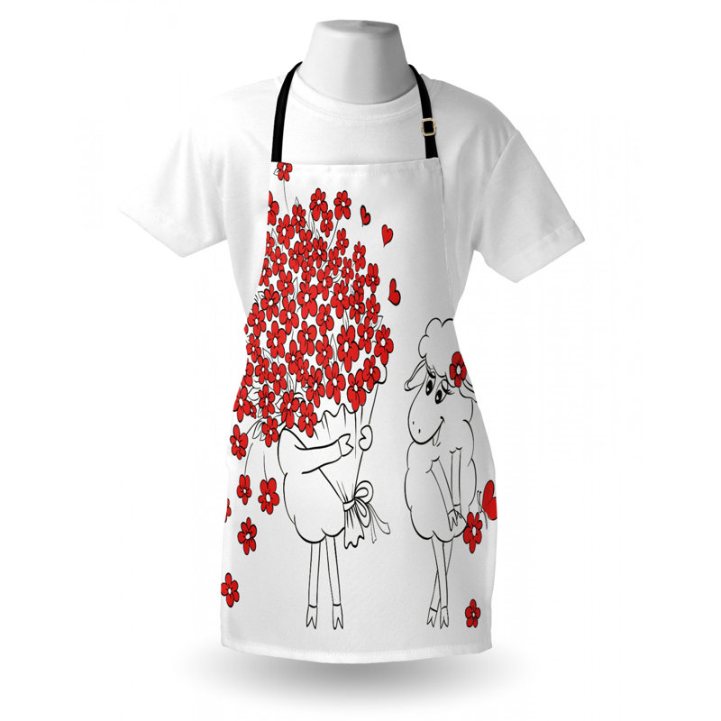 Tablier saint valentin