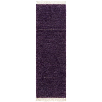 Clio Hand-Woven Cream Wool Rug