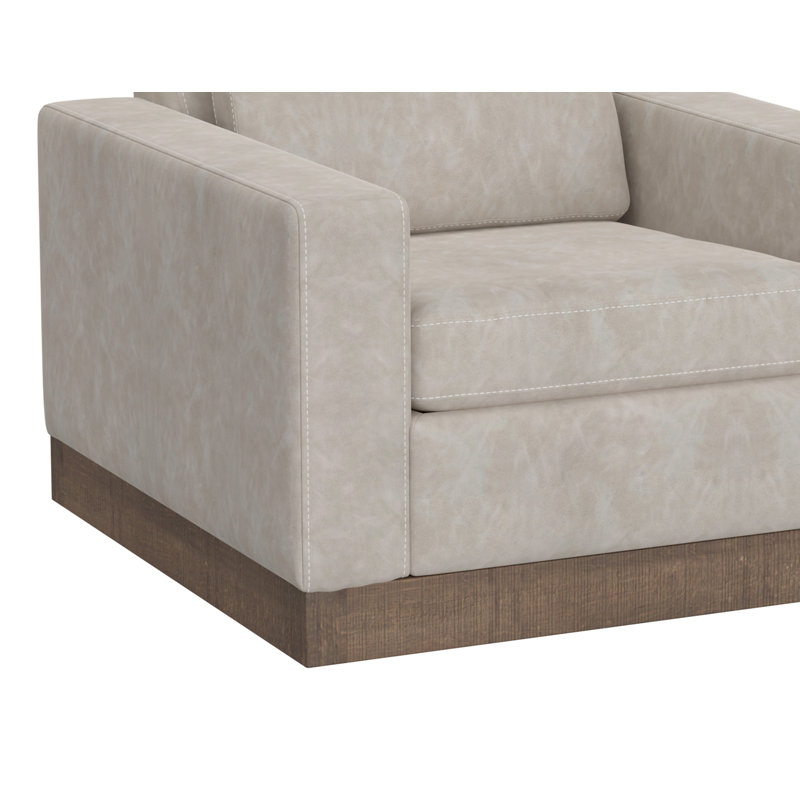 Leilarose 38,25 de large, Mélange de polyester neige