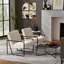 Fauteuil d'appoint en métal Ricci-384480135