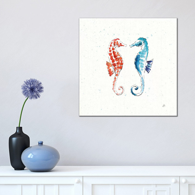 Maritime IX by Daphne Brissonnet - Wrapped Canvas Painting, 45.72 cm H x 45.72 cm W x 1.91 cm D