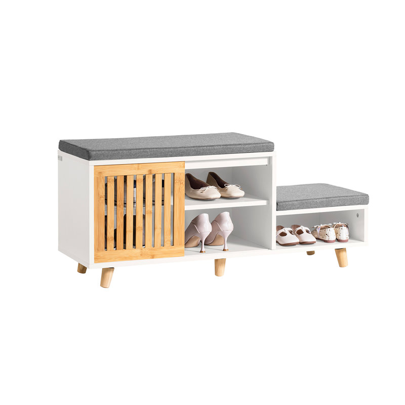 Segars 8 Pair Shoe Storage Bench