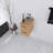 12 Inch Wall-Mounted Bathroom Storage Cabinet with 2 Drawers