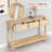 51" Rattan Console Table With 3 Drawers-1653325087