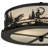 Glass Semi Flush Mount