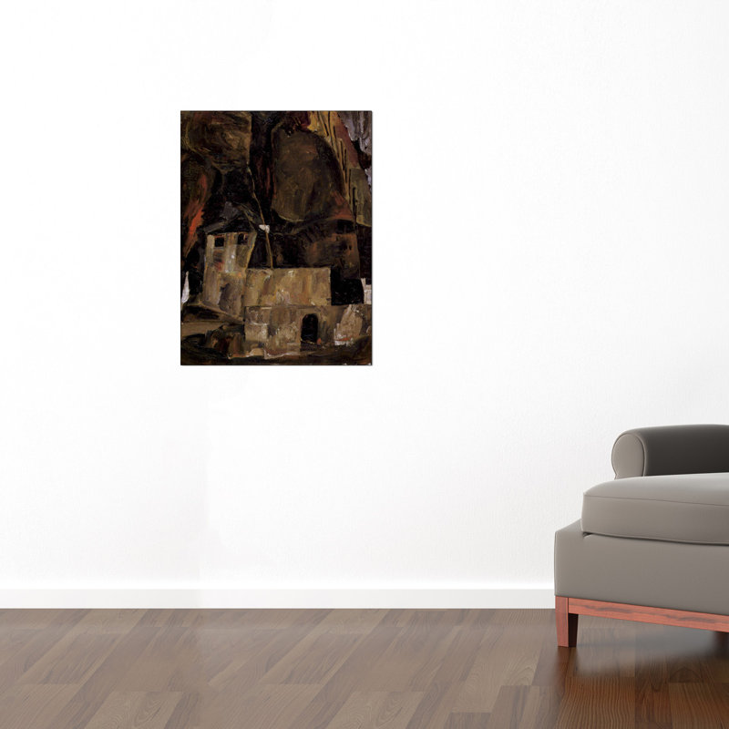Egon Schiele - Wrapped Canvas Painting, 80cm H x 60cm W x 1.8cm D