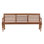 Banc de jardin en teck Bruton