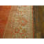 Luxurious Soft Pile Antique Coral Turkish Islamic Prayer Design Angora Oushak Rug