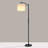 Serda 62" Task/Reading Floor Lamp, Dimmable Brightness & Colour (Remote Control + LED Bulb Included)