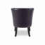 Fauteuil d'appoint 25,6 po x 27,2 po x 32,8 po en cuir PU