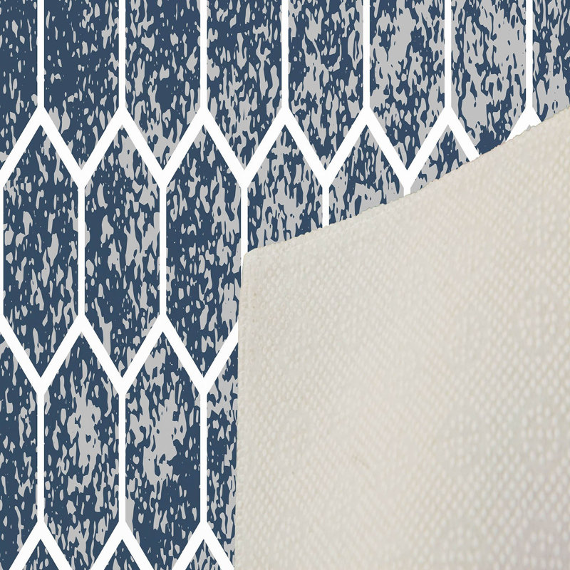 Premium Woven Carpet, 5.2 x 7.5 ft, 100% Polyester, Antibacterial, Non-Slip Underside, 0.3 in Pile Height | Machine Washable, 3D Digital Print | Perfect for Living Room, Bedroom & Office Décor