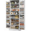 Armoire de cuisine 65 po avec tablettes pour le garde-manger, l'armoire et les tablettes