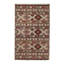 Flatweave Geometric Area Rug in Ivory