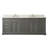 Zoila 84'' Double Bathroom Vanity with Quartz Top-2106574045